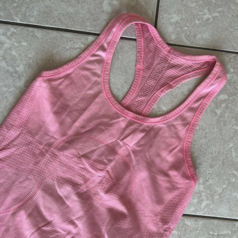 Lululemon Pink Swiftly Tech Racerback - Picture 3 of 6